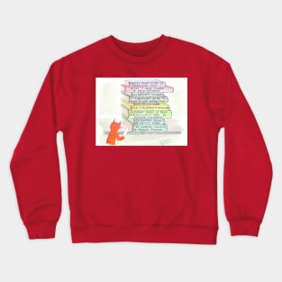 Cat Studies Ornithology Crewneck Sweatshirt